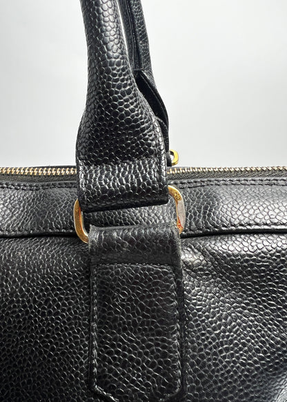 Chanel Vintage Front Pocket Caviar