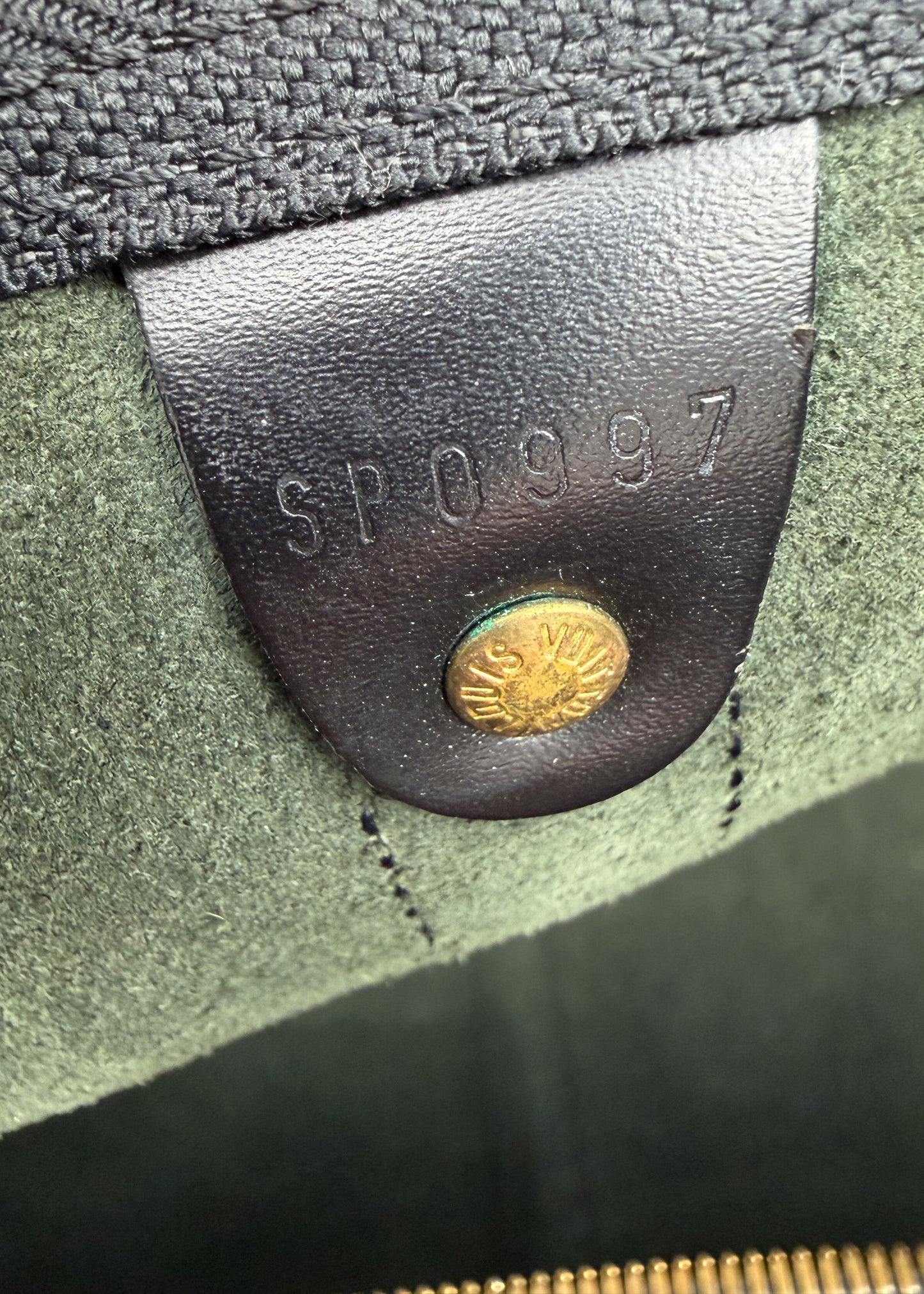 Louis Vuitton Keepall Epi Black 50