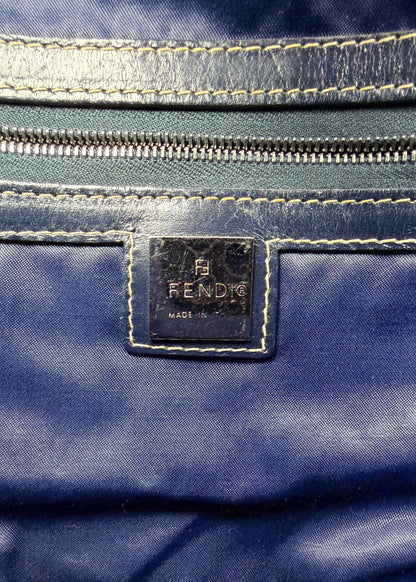 Fendi Zucca Boston Bag