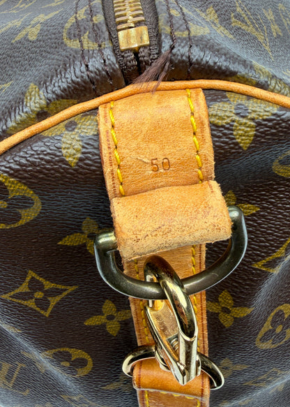 Louis Vuitton Keepall Belt 50