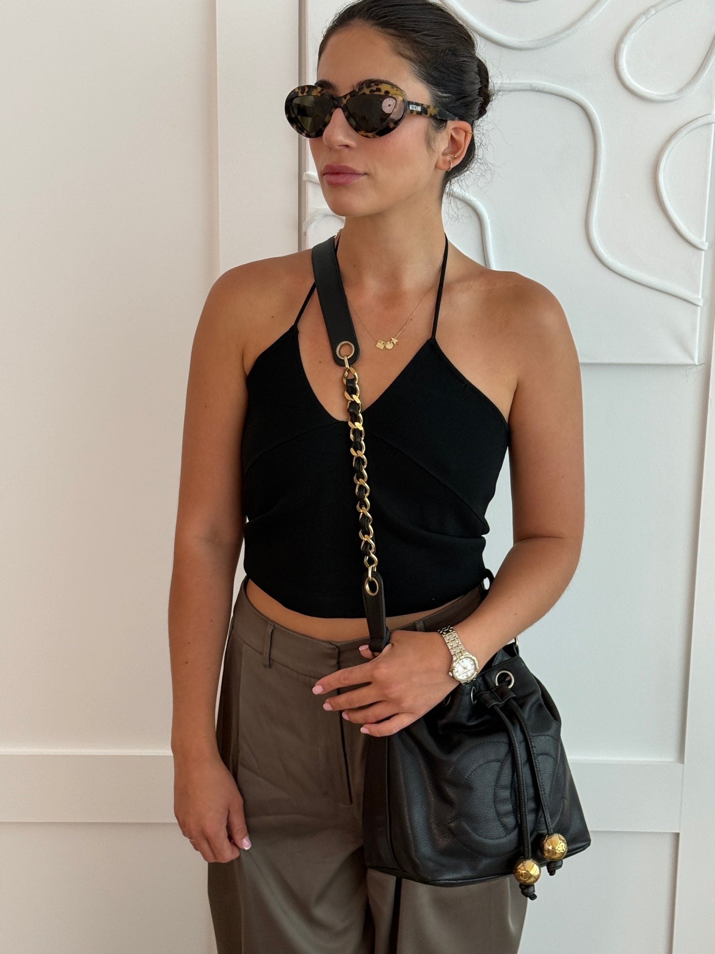 Chanel Bucket Caviar