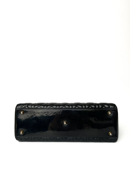 Lady Dior Large Patent Skin