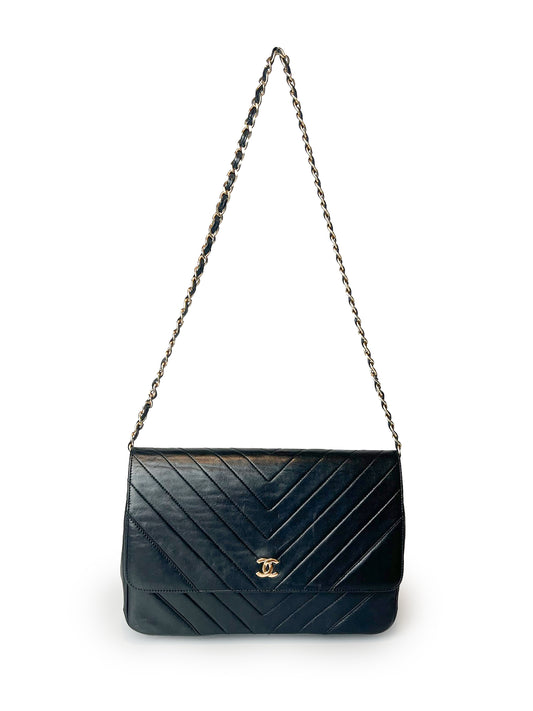 Chanel Chevron Full Flap