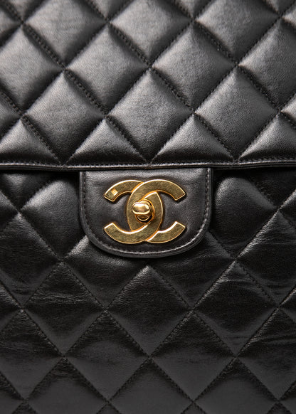 Chanel Vintage XL Lamb Single Chain 24K