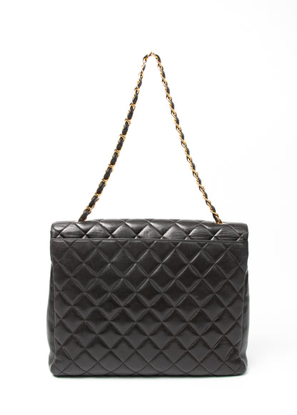 Chanel Vintage XL Lamb Single Chain 24K