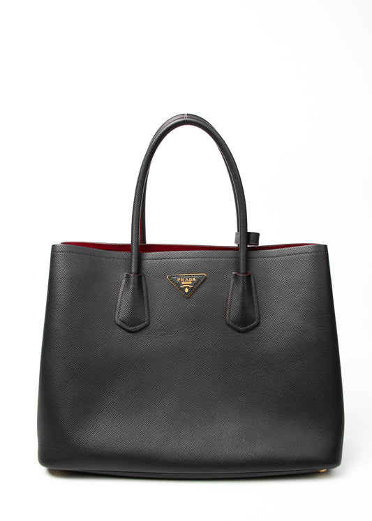 Prada Saffiano Cuir Double tote bag