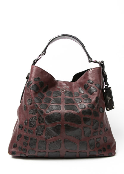 Prada Glace Calf Hobo