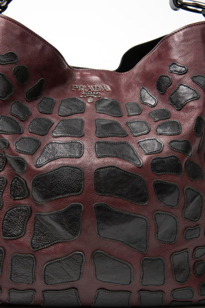 Prada Glace Calf Hobo