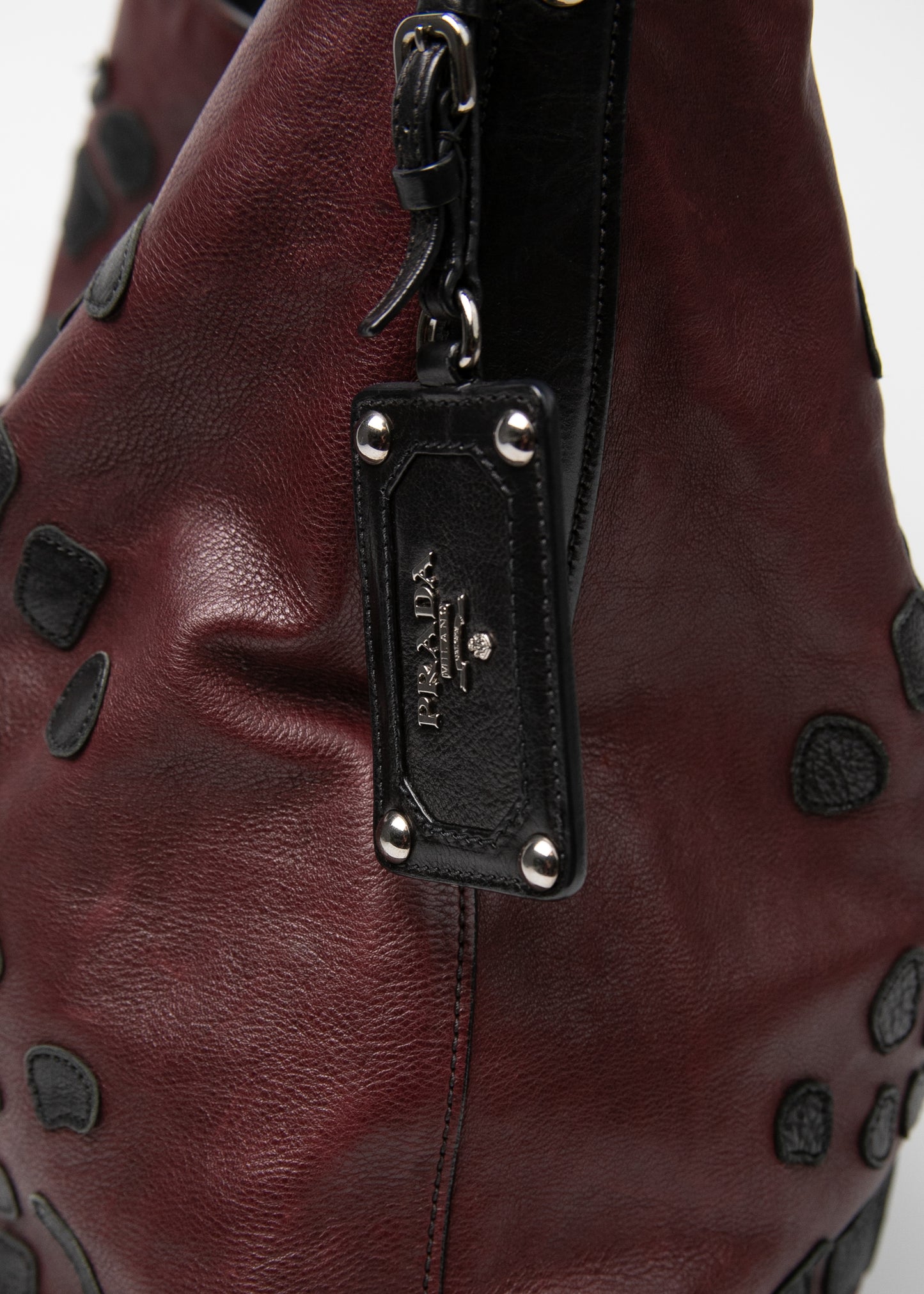 Prada Glace Calf Hobo