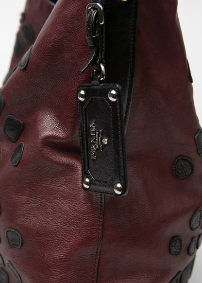 Prada Glace Calf Hobo