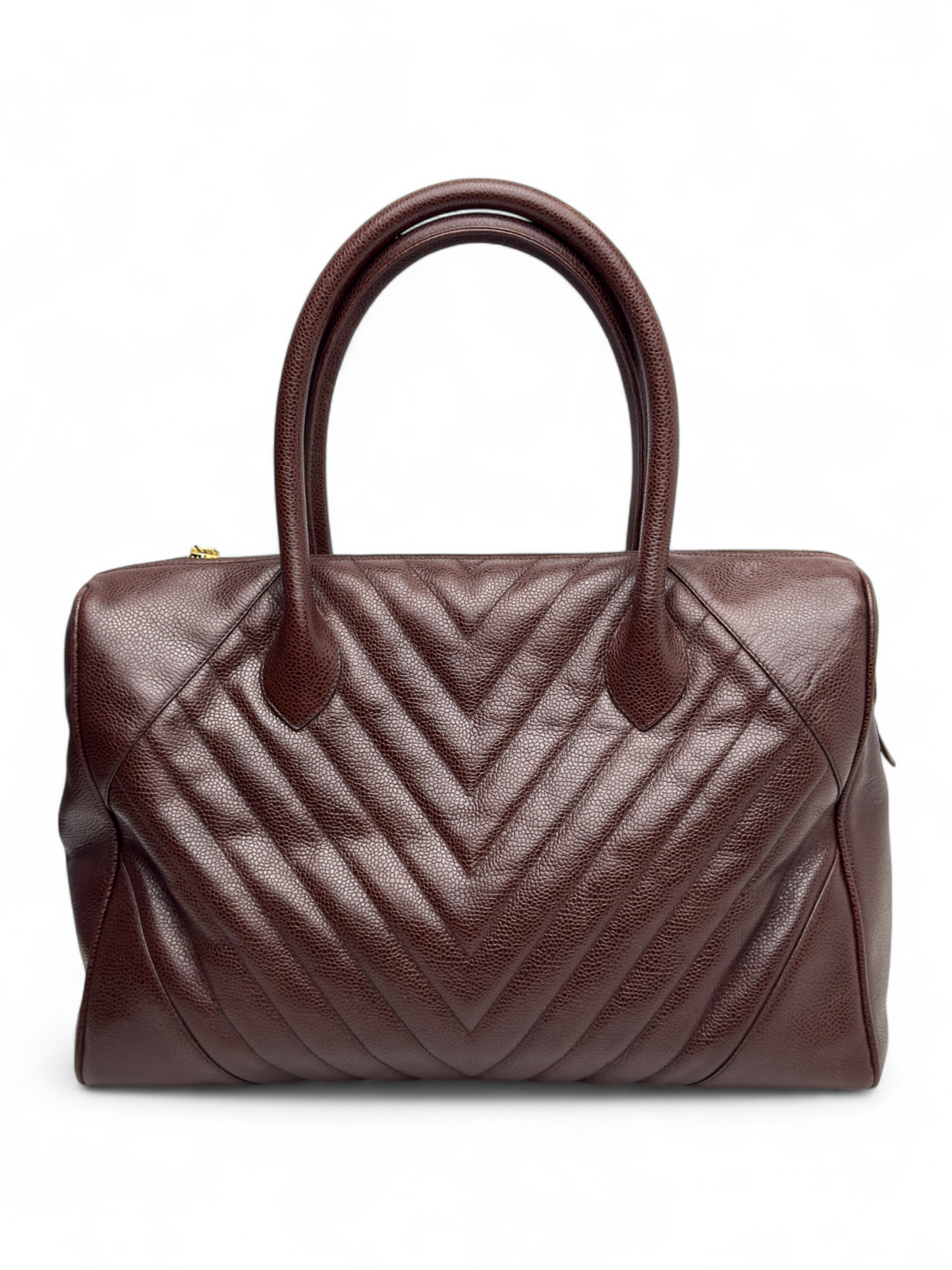 Chanel Caviarskin bowling