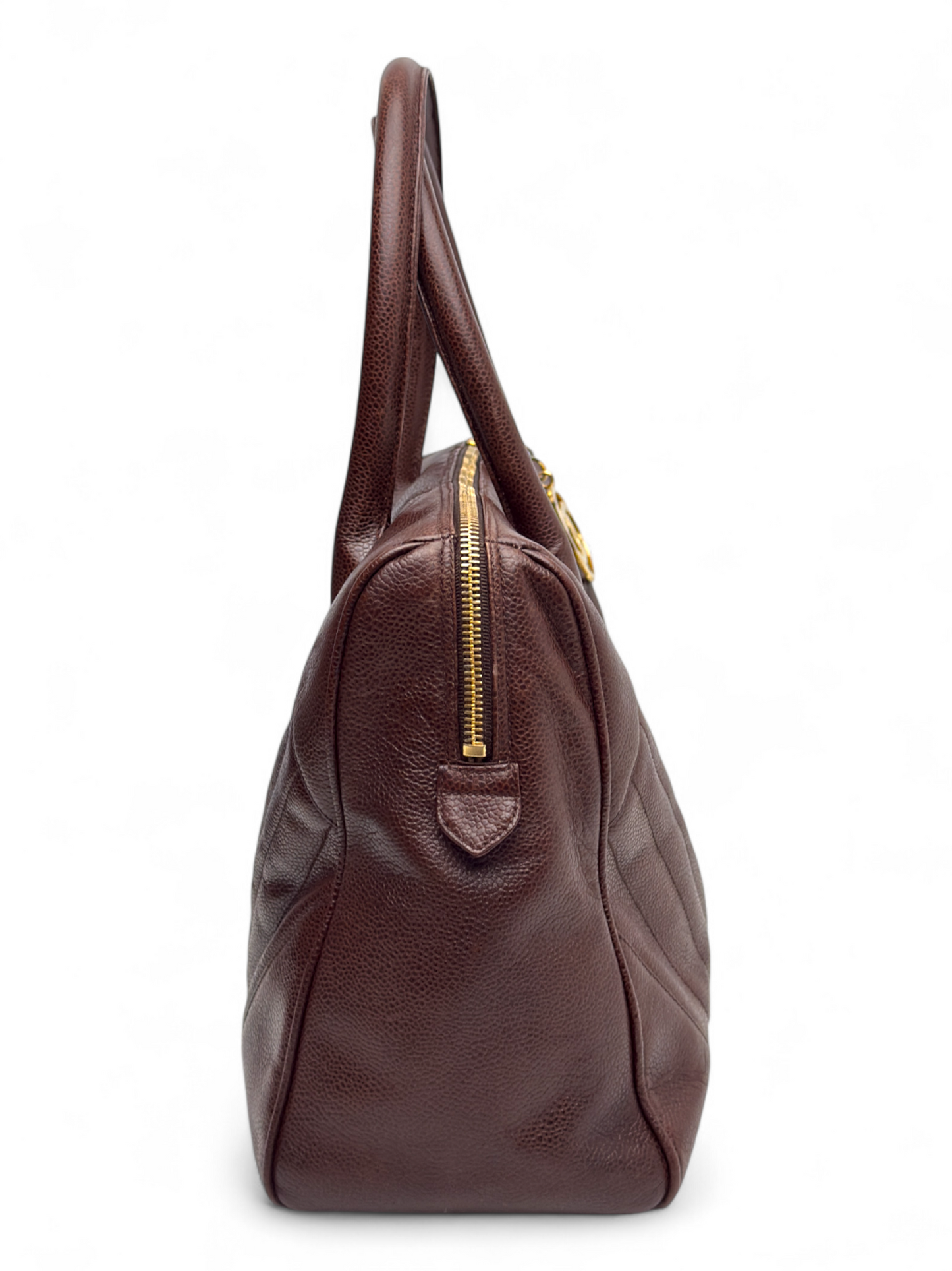 Chanel Caviarskin bowling
