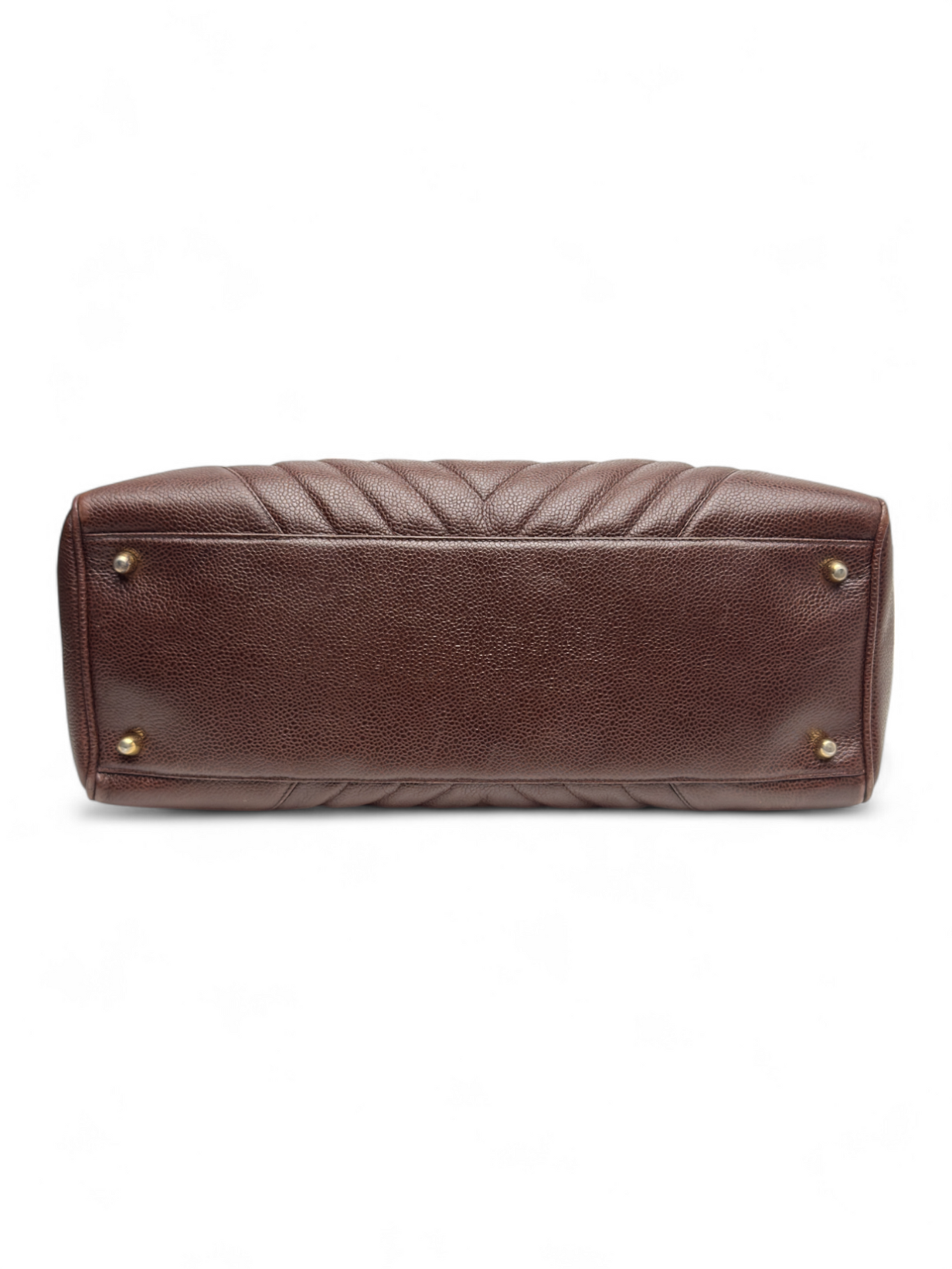 Chanel Caviarskin bowling