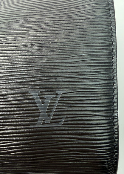 Louis Vuitton Speedy 25 Epi Black