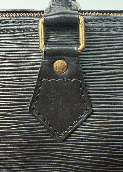 Louis Vuitton Speedy 25 Epi Black