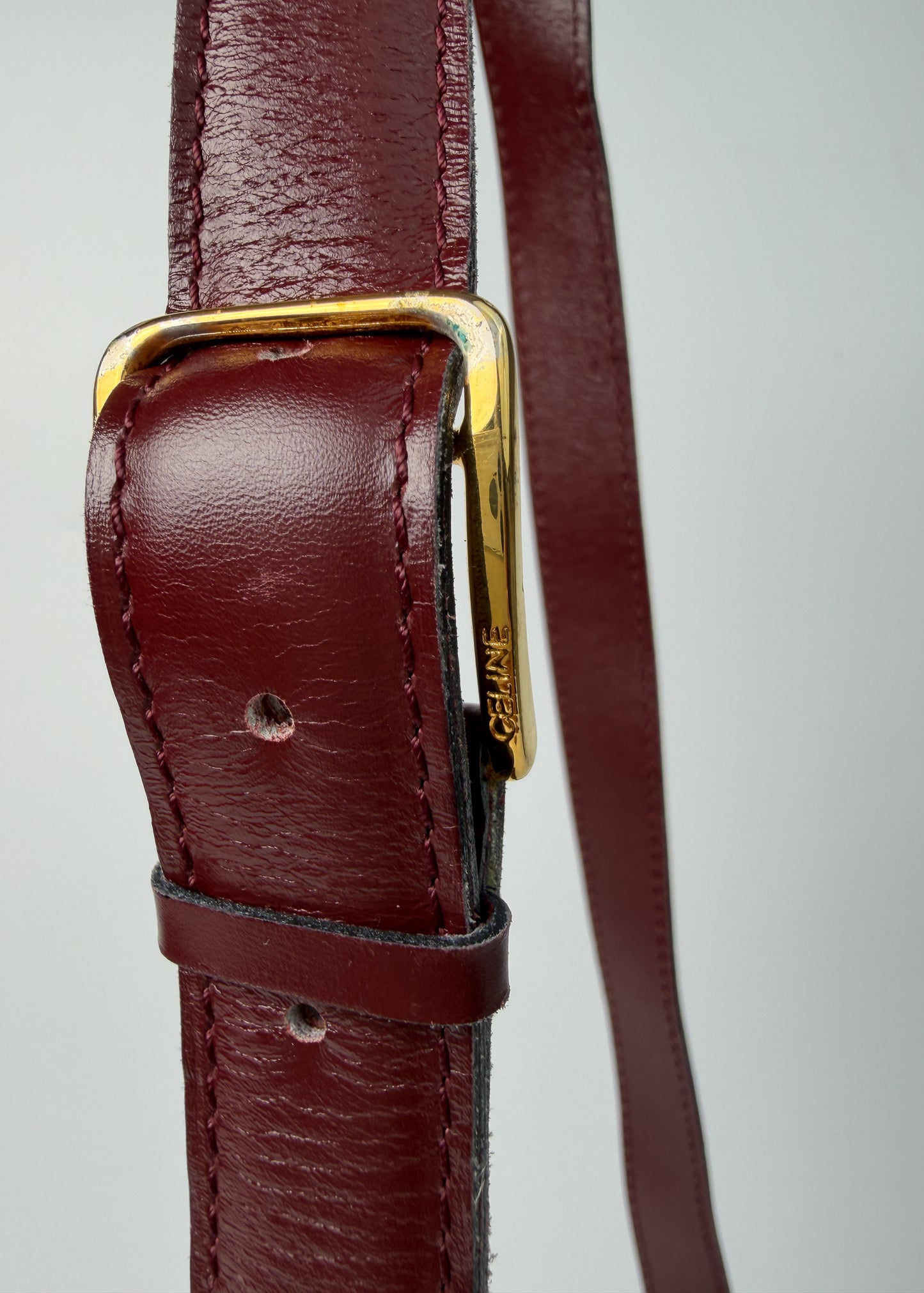 Celine Shoulder Bag Bordo