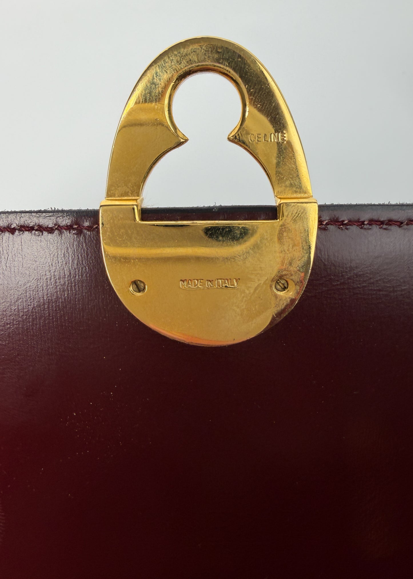 Celine Shoulder Bag Bordo