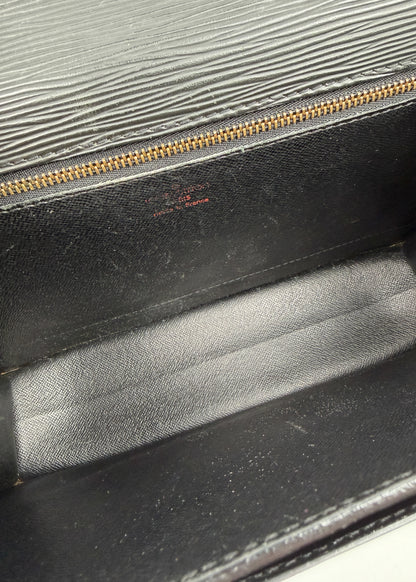Louis Vuitton Macenau Black Epi