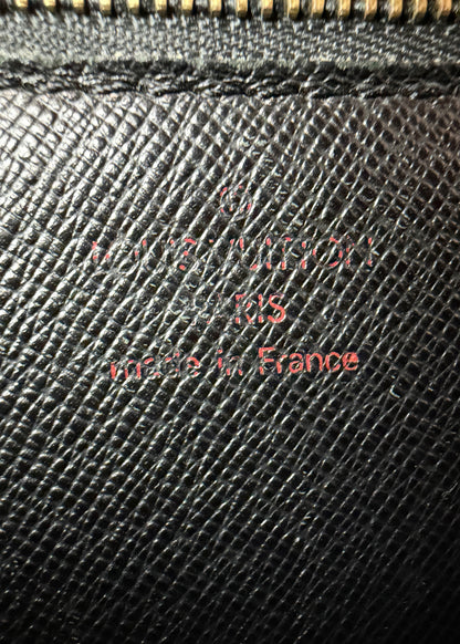 Louis Vuitton Macenau Black Epi