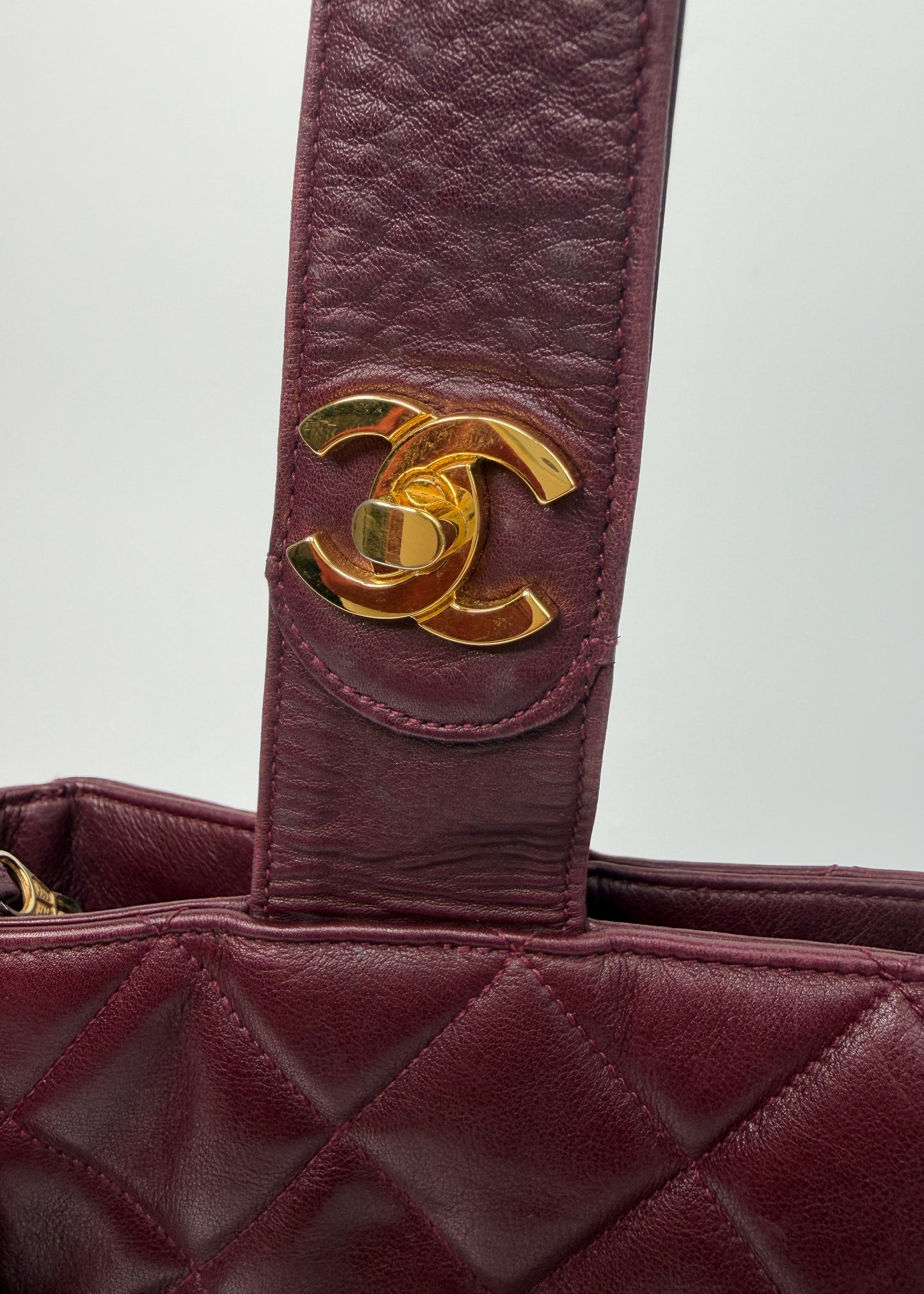 Chanel CC Shopping Lambskin