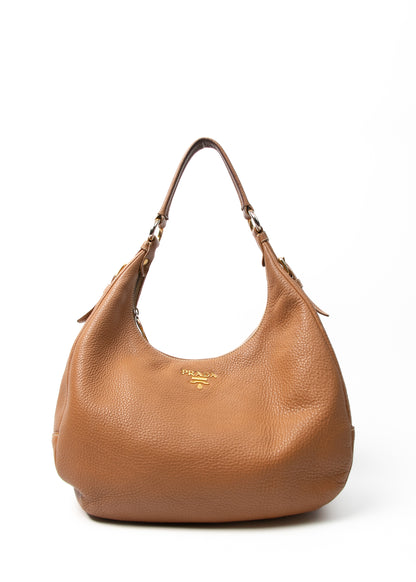 Prada Hobo Brown