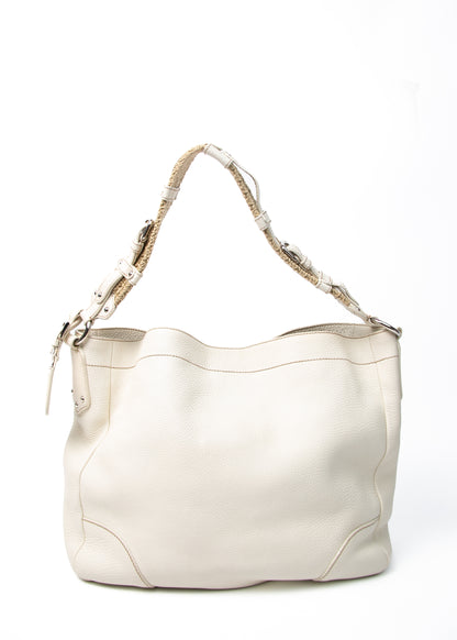 Prada Vitello Daino White