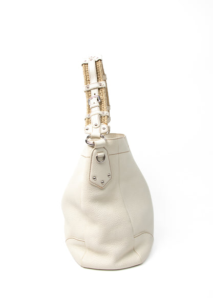 Prada Vitello Daino White