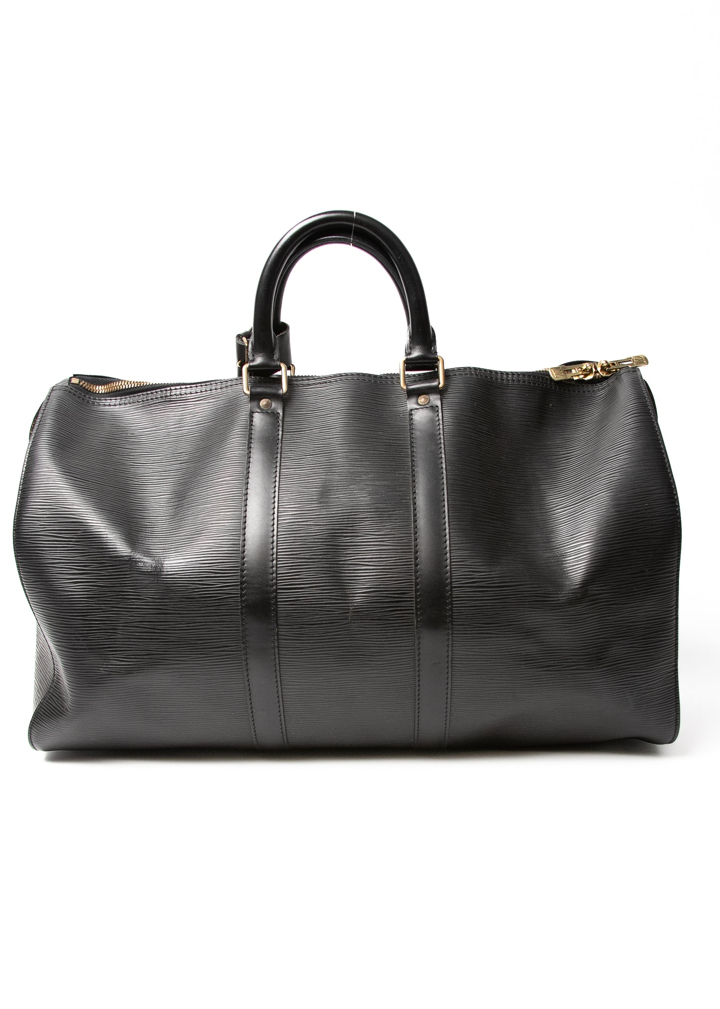 Louis Vuitton Keepal Epi Black 50