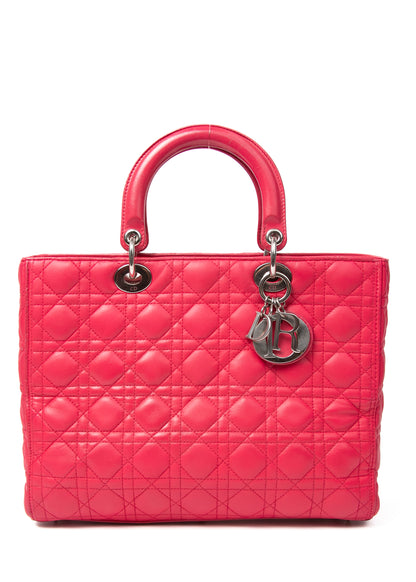 Lady Dior Large Pink