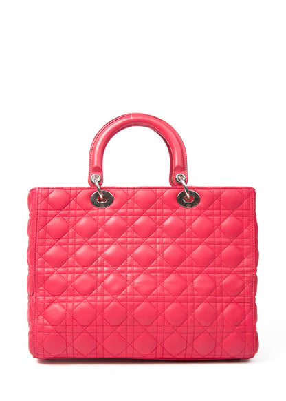 Lady Dior Large Pink