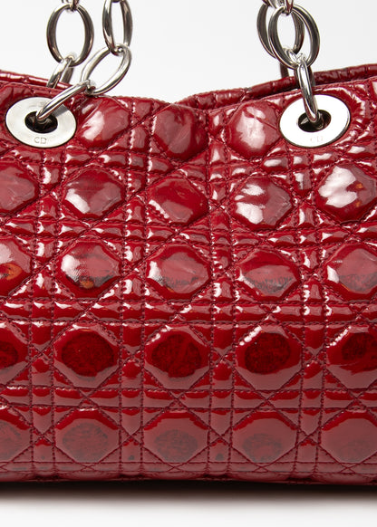 Dior soft patent leather