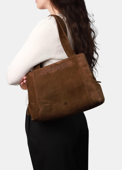 Chanel Suede Tote