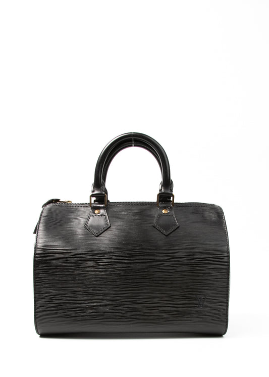 Louis Vuitton Speedy Epi Black 25