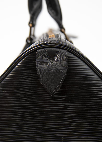 Louis Vuitton Speedy Epi Black 25