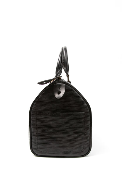 Louis Vuitton Speedy Epi Black 25