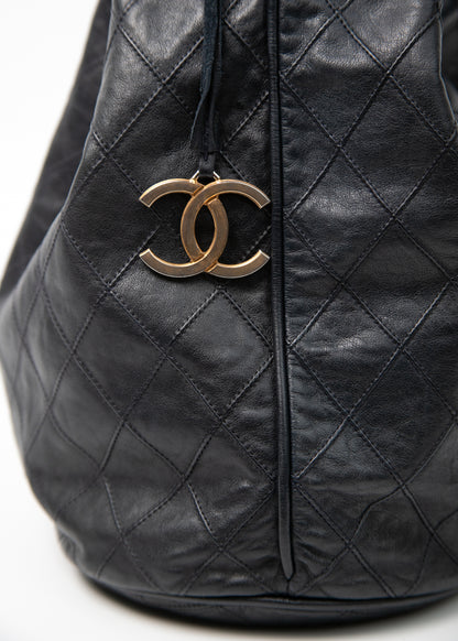 Chanel Drawstring Bucket