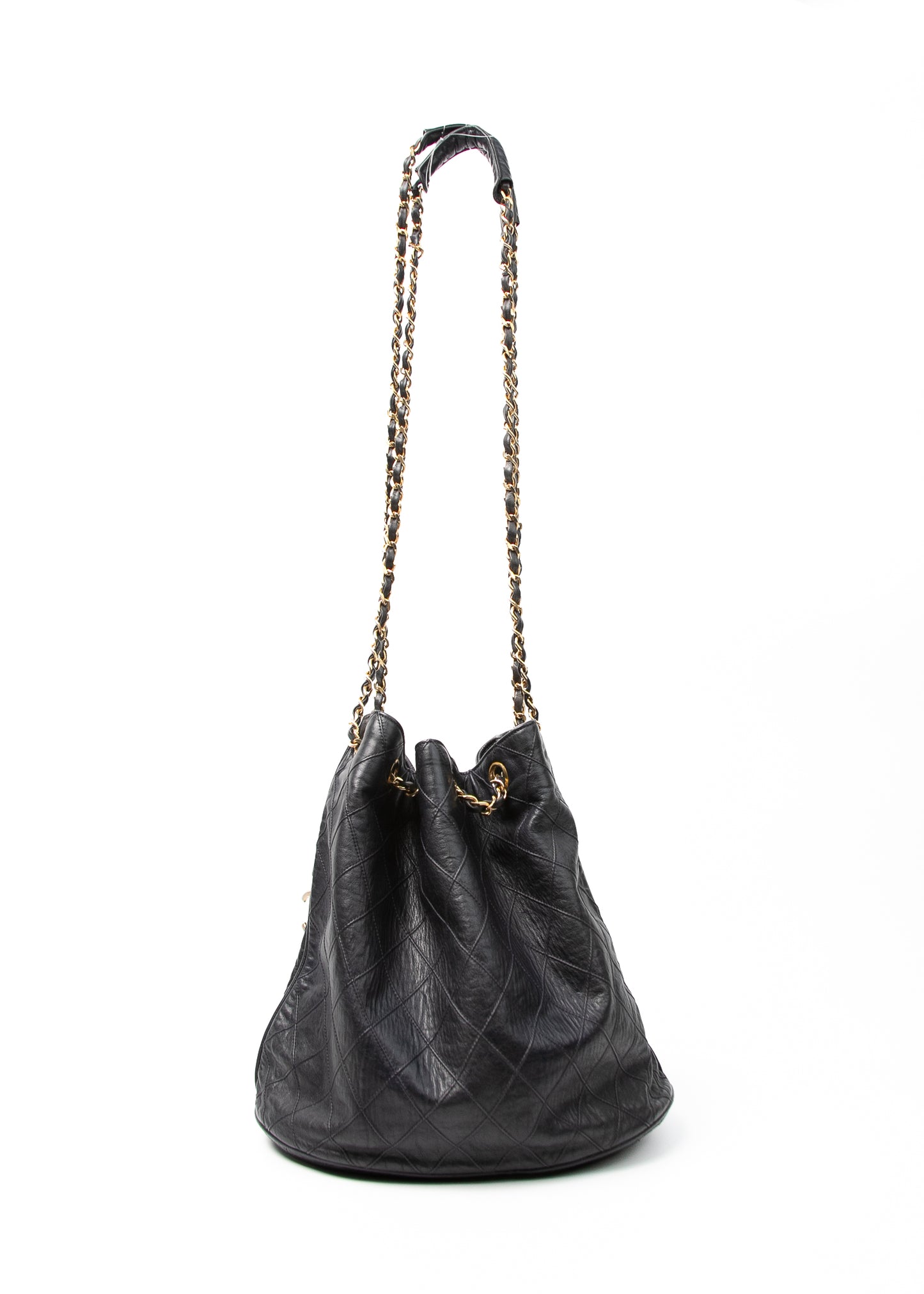 Chanel Drawstring Bucket