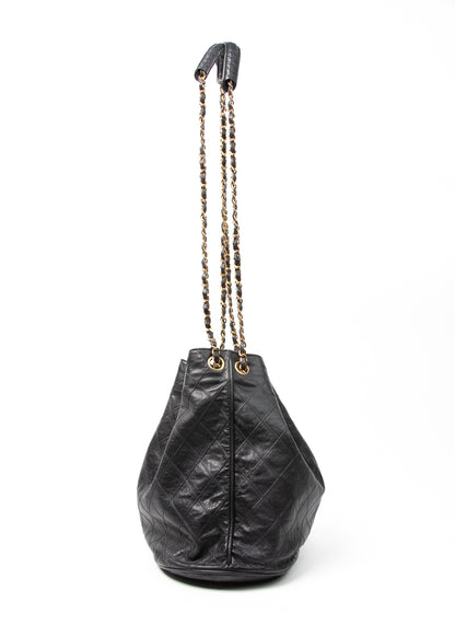 Chanel Drawstring Bucket