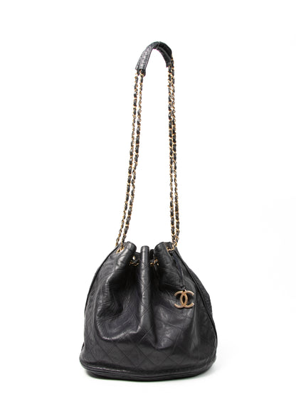 Chanel Drawstring Bucket