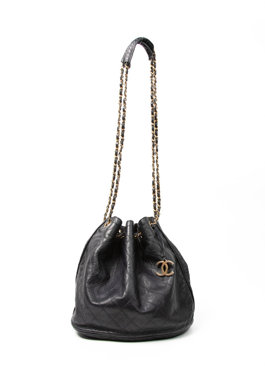 Chanel Drawstring Bucket