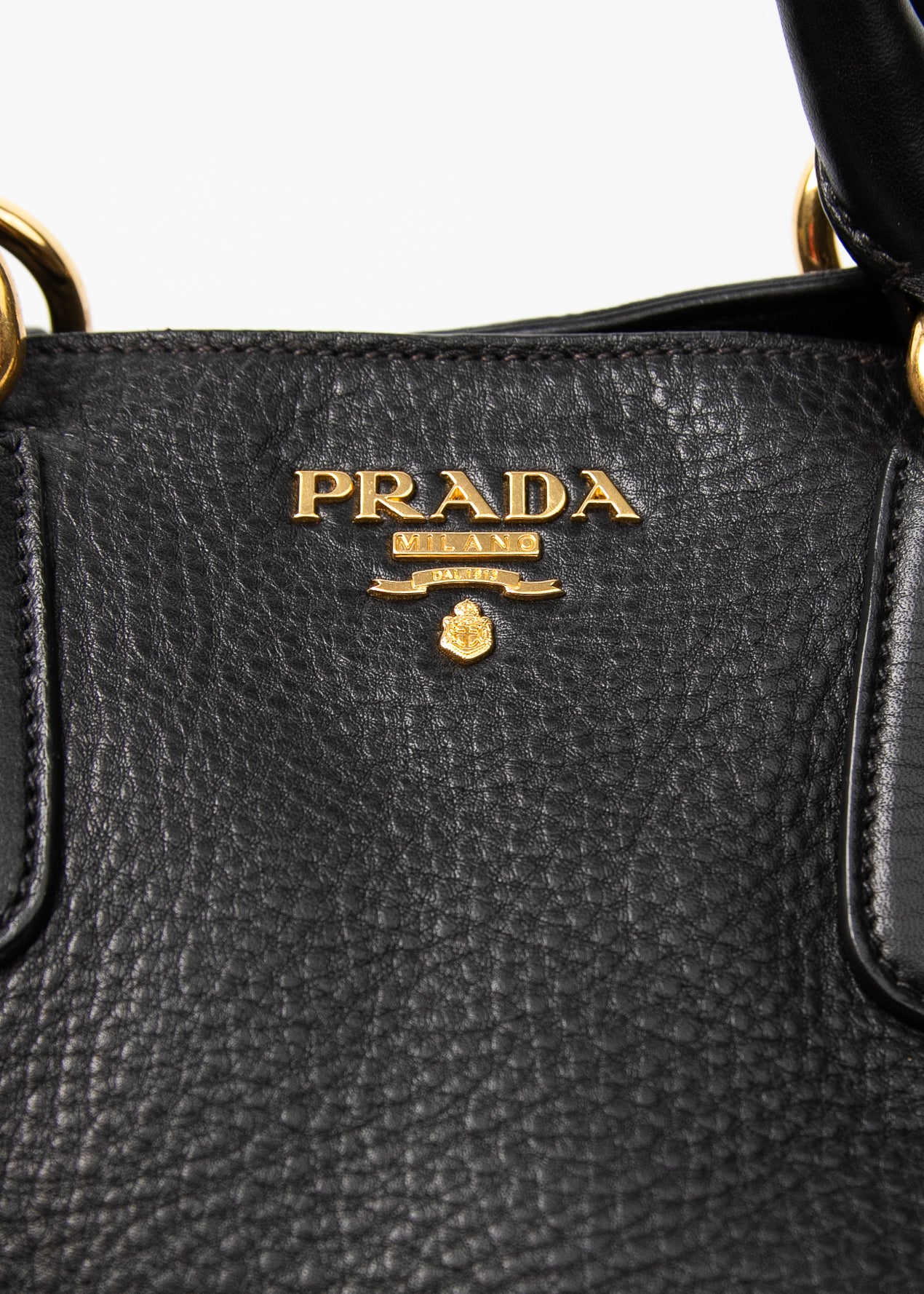 Prada Vitello Black