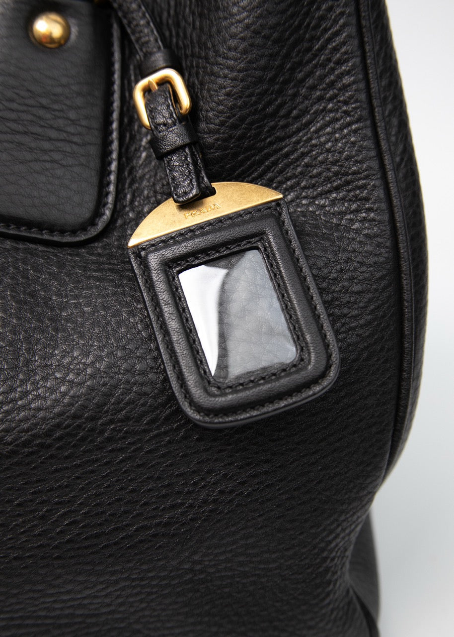 Prada Vitello Black