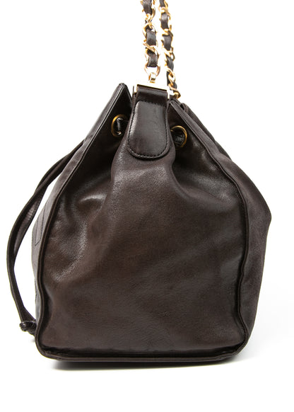 Chanel Bucket CC Lambskin