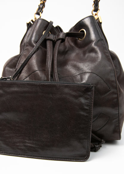 Chanel Bucket CC Lambskin