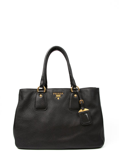 Prada Vitello Black