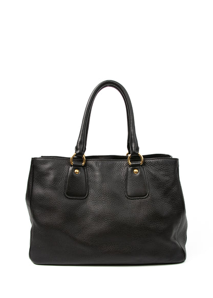 Prada Vitello Black