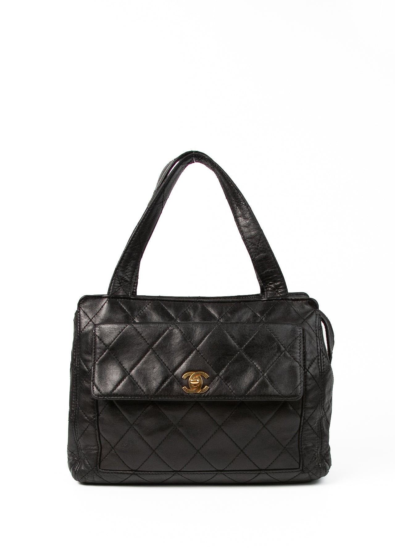 Chanel Lambskin Front Pocket