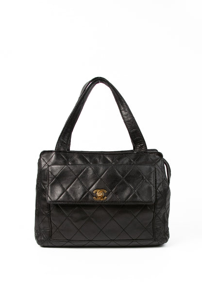 Chanel Lambskin Front Pocket