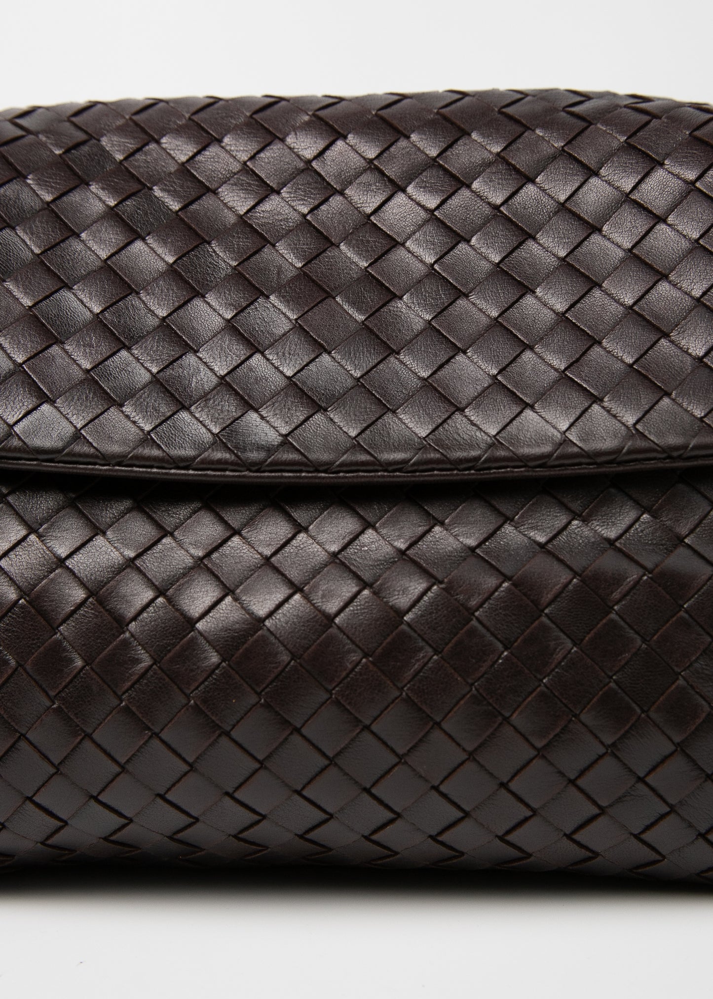 Bottega Veneta Intrecciato Shoulder Brown