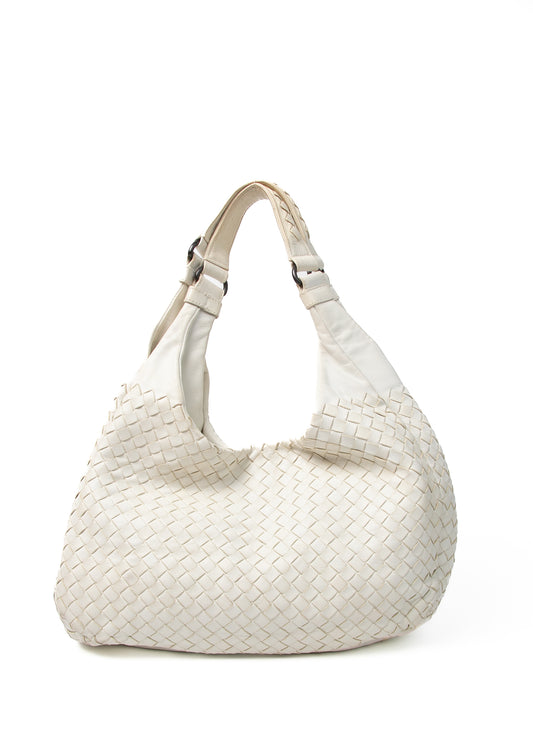 Bottega Veneta Hobo white